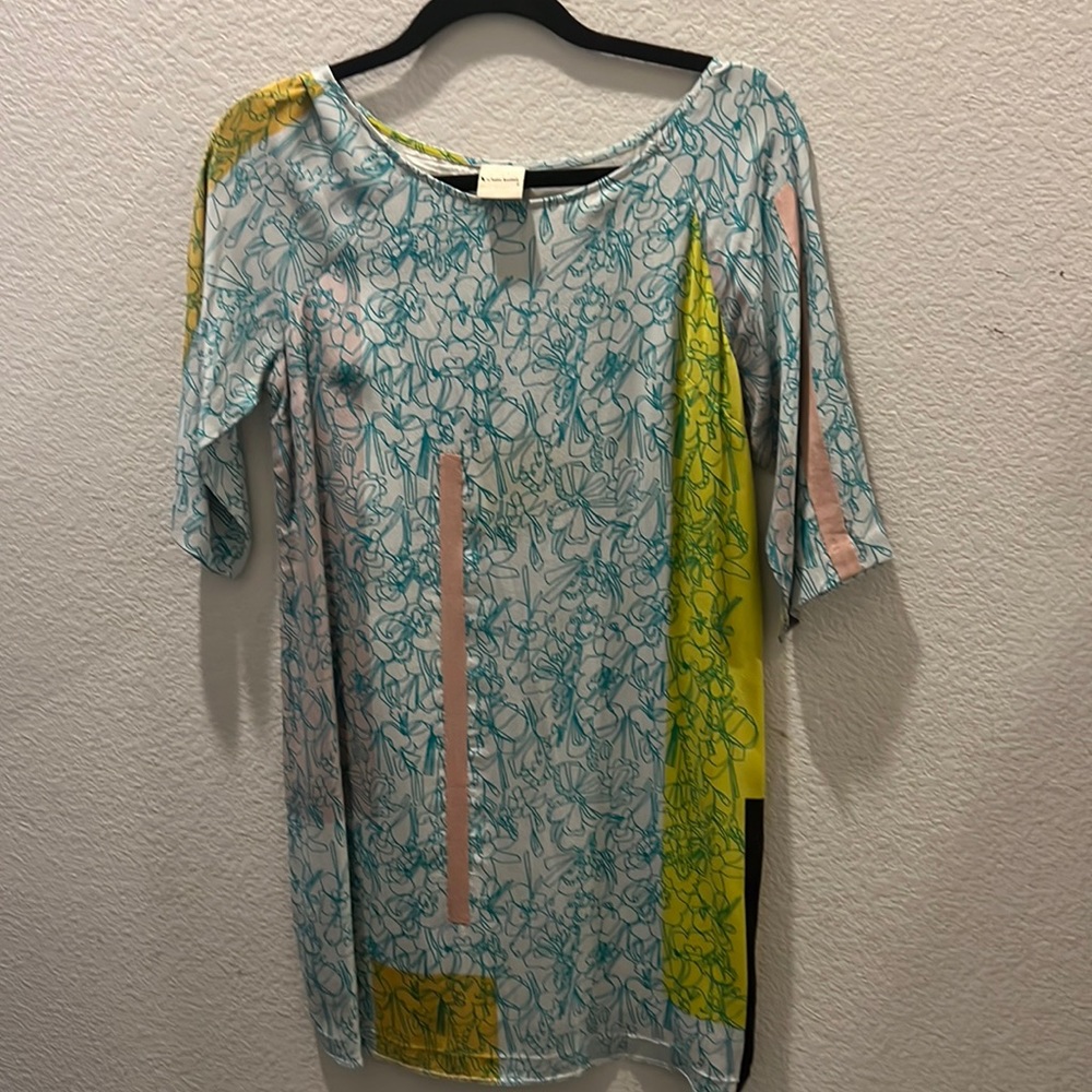 A funky silk dress! Once worn once!